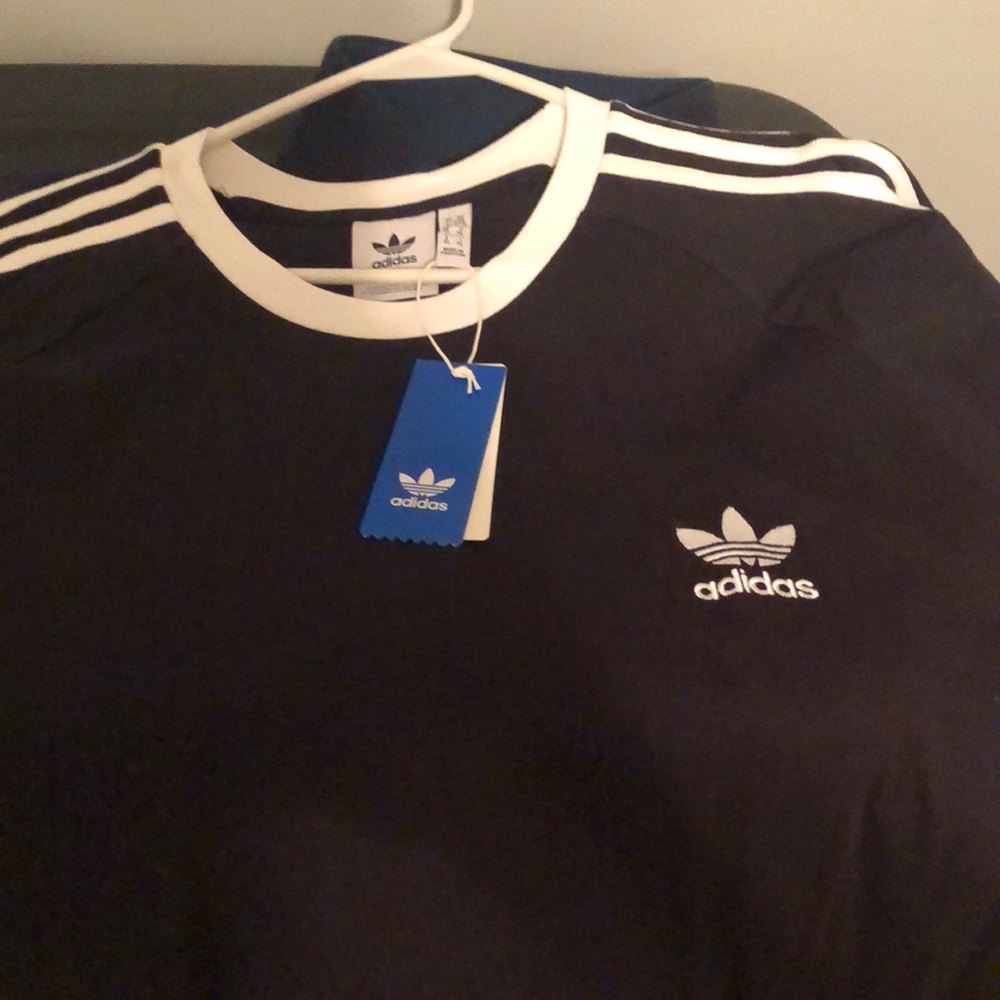 Brand new with tags Adidas originals striped tee shirt